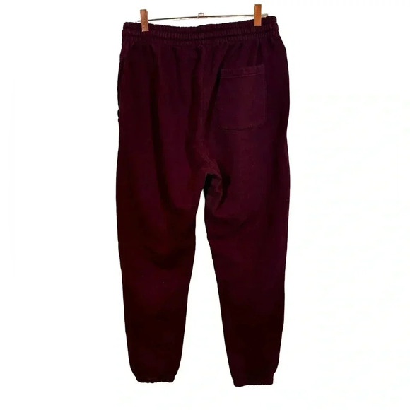 Talentless Mens Heavyweight Sweatpants in Mid-Century Merlot - Picture 6 of 9